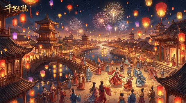 国产精品节日视频：灯火阑珊